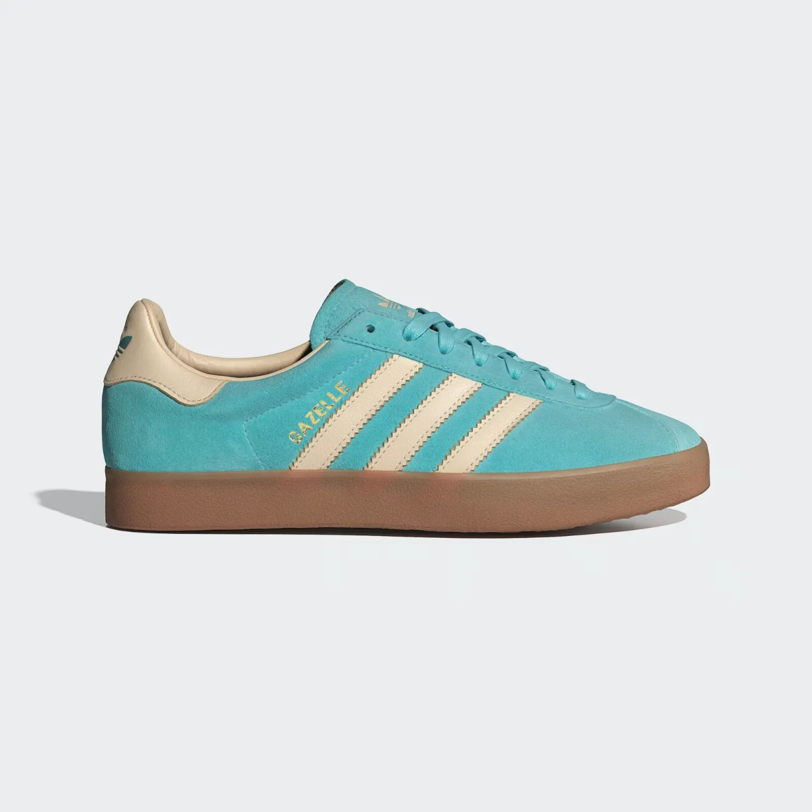 New Adidas Gazelle 85 Shoes - Easy Mint/ Crystal Sand/ Gum