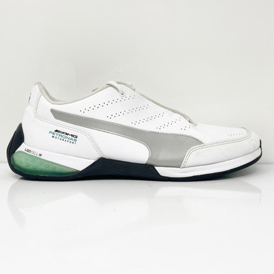 Puma Mens Mapm Kart Cat X 306507-02 Белая Повседневная Обувь Кроссовки Размер 11.5, Белый, Mapm Kart Cat X