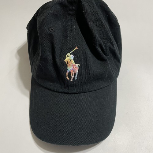 【即発】RalphLauren★Big Pony ★キャップ★ Polo Ralph Lauren Men's Big Pony Rainbow TEAL Chino Baseball