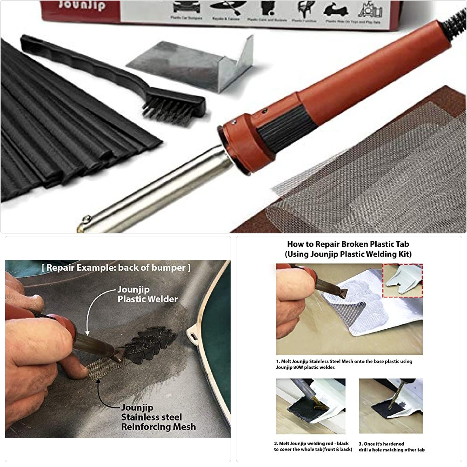 Купить Сварочные и паяльные инструменты Jounjip Plastic Welding Repair