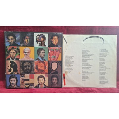 The Who   Face Dances - Vinyl LP VG+, POSTER! 1981 