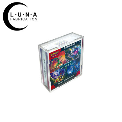 Acrylic Display Case for Pokemon Booster Bundle(New Style)