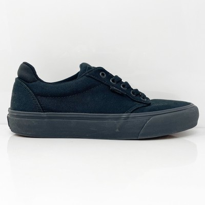 Vans Mens Atwood Deluxe 721356 Черная повседневная обувь Кроссовки Размер 8