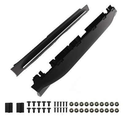 Aluminum Side Step Bars for Mercedes-Benz GLE Coupe AMG 53 63 2020-24 Black Pair