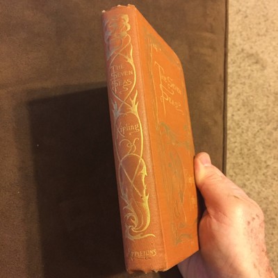 The Seven Seas Rudyard Kipling Book (Early First Edition)