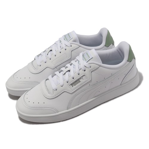 Puma Court Guard White Green Fog Men LifeStyle Повседневная обувь Кроссовки 386084-12