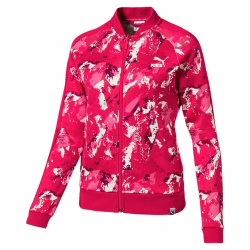 

Женская спортивная куртка Puma All Over Print T7 Love Potion 573571-28, Pink/white