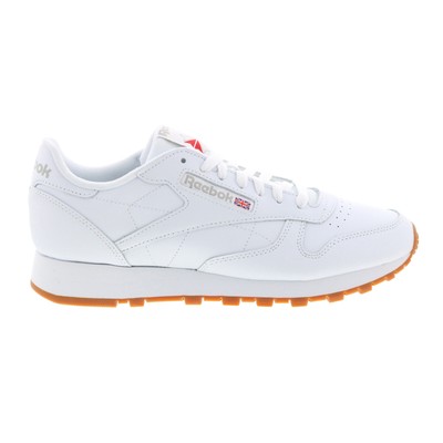 

Reebok Classic Leather GY0952 Мужские белые кроссовки на шнуровке Lifestyle Обувь, Белый, Reebok Classic Leather