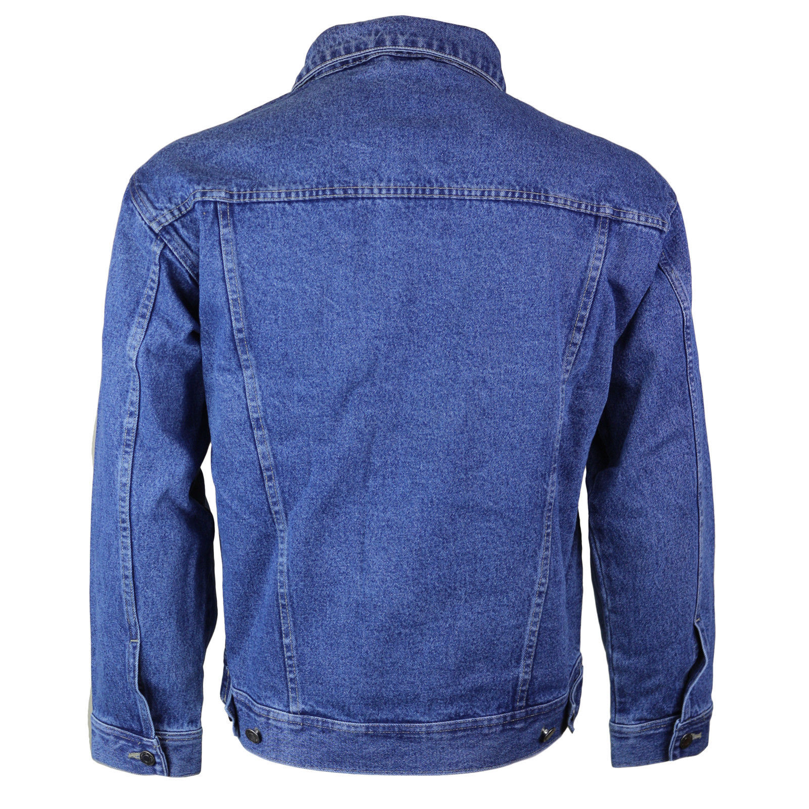 Cotton Denim Jean Jacket Blue 