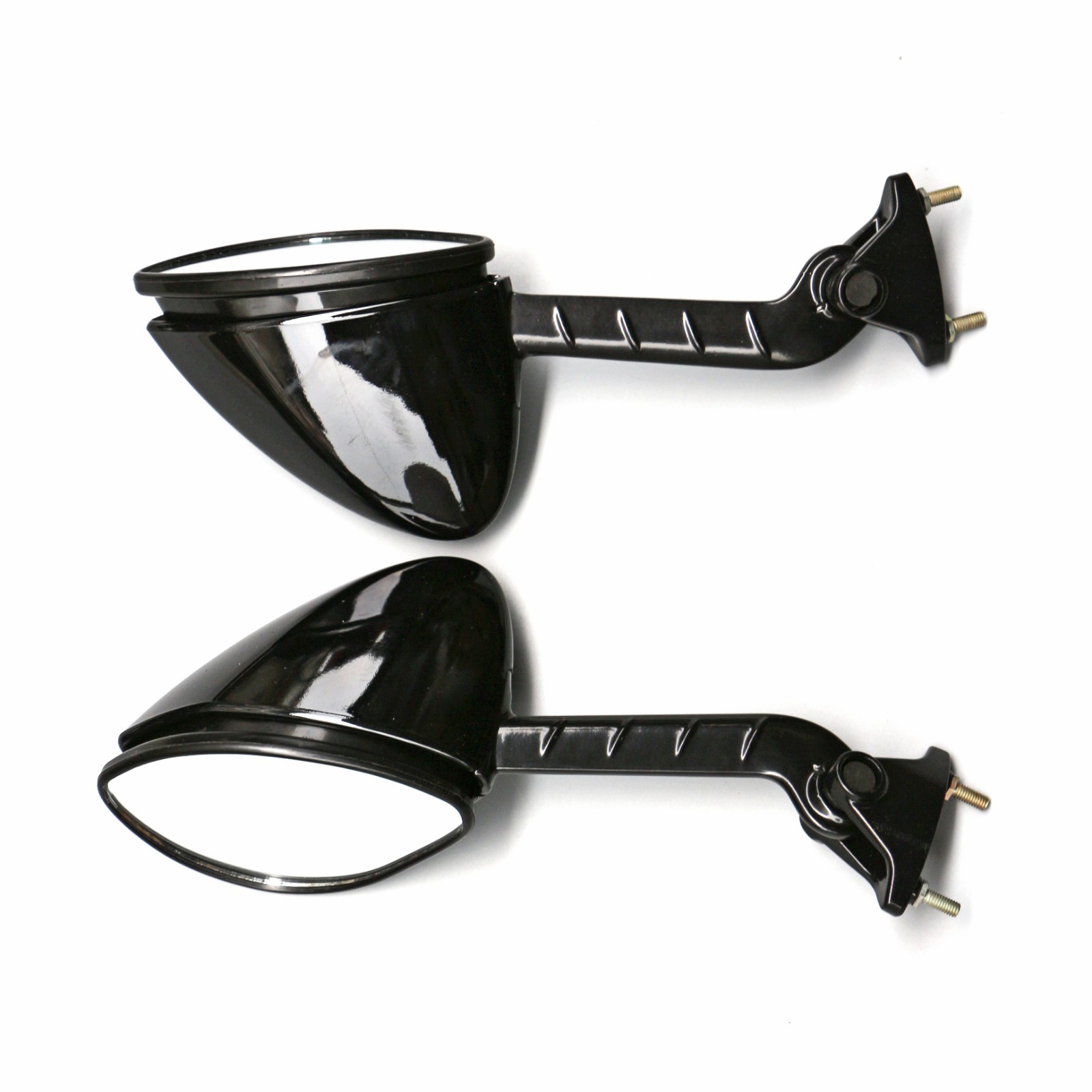 斜面 Side Rear View Mirror Fit For Kawasaki ZX12R 2002-2006 ZX