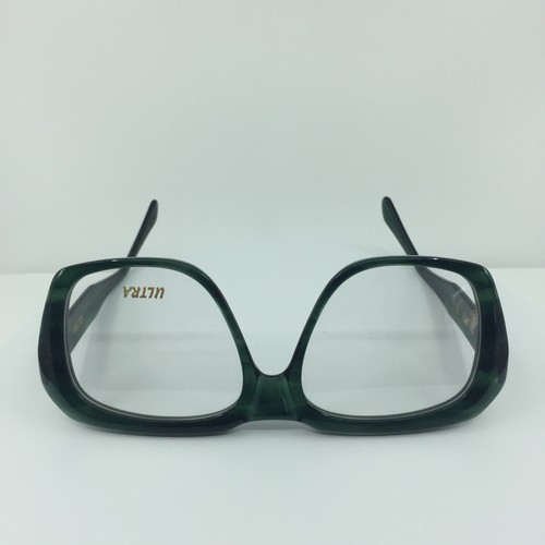 Pre-owned Goliath Ii Eyeglasses Ultra  2 C. Translucent Green 62-20mm Holland In Clear Demo Lenses