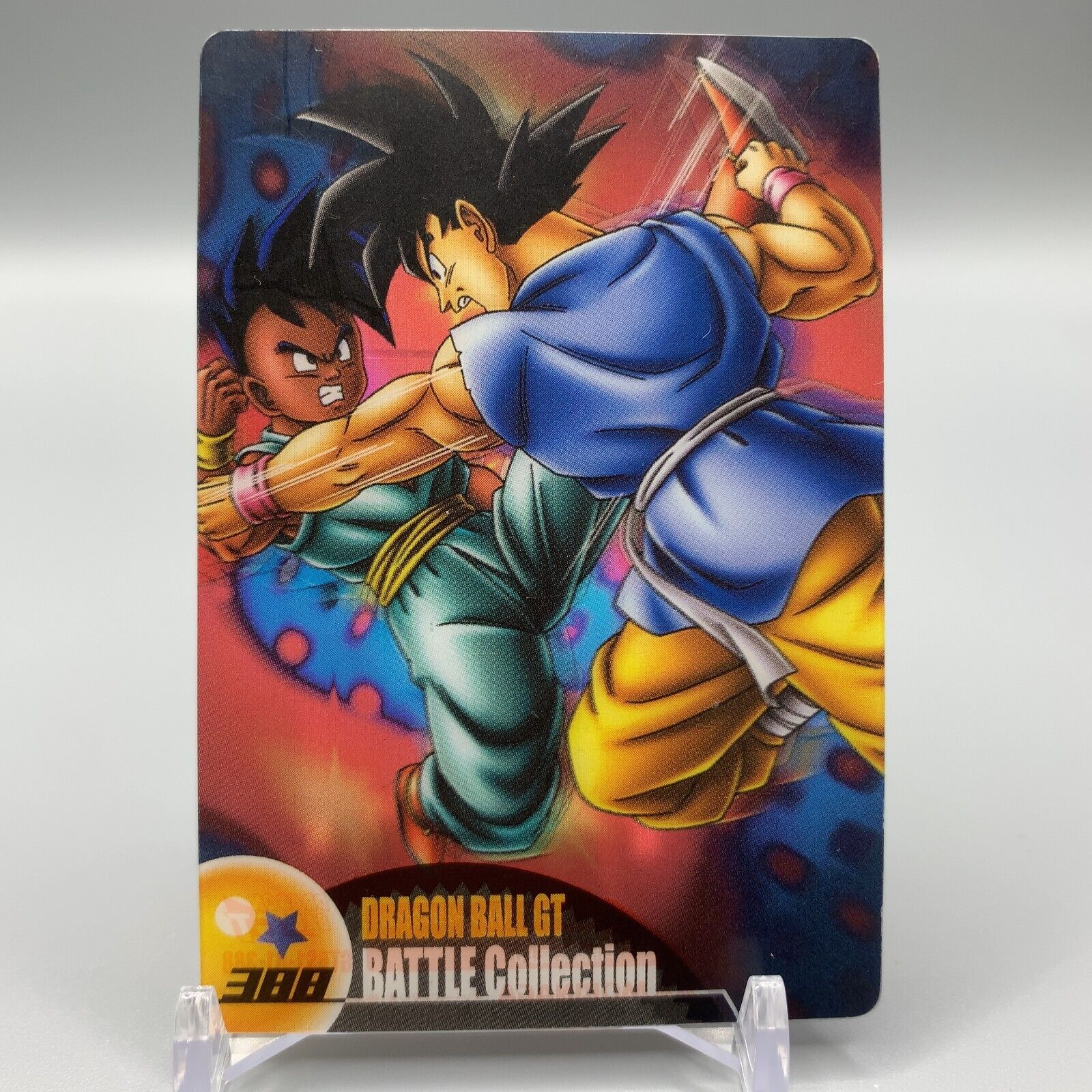 Son Goku Oob Dragon Ball GT Clear Trading Card 388 Morinaga Son Goku Oob Dragon Ball GT Clear Trading Card 388 Morinaga