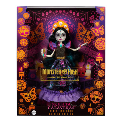 Monster High Howliday Dia De Muertos Skelita Calaveras Doll Special Edition