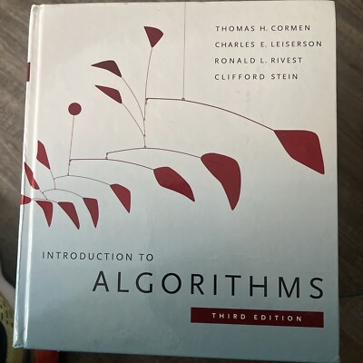 Introduction to Algorithms, Third Edition by Ronald L. Rivest, Charles E....