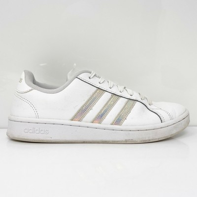 

Adidas Womens Grand Court FW3734 Белая повседневная обувь Кроссовки Размер 8, Белый, Grand Court