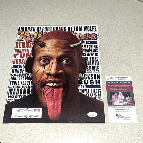 s*8様 【dennis rodman(ロッドマン)】直筆サイン入り　鑑定書付 デニス・ロッドマン - FUN COLLECTIONS