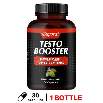 Testo Booster Capsules - Energy & Endurance, Men's Health, Testosterone Booster