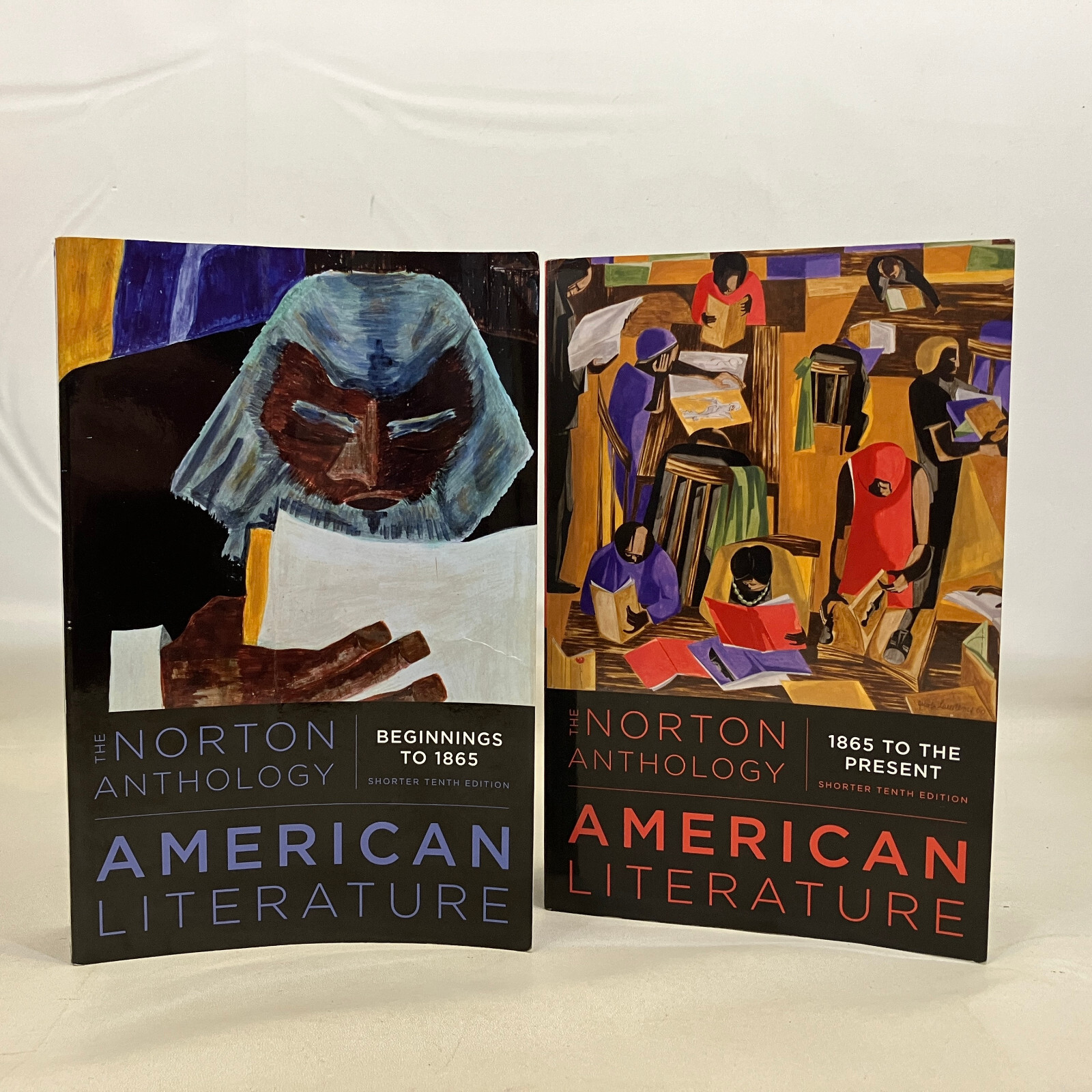 The Norton Anthology of American Literature Vol 1 and 2