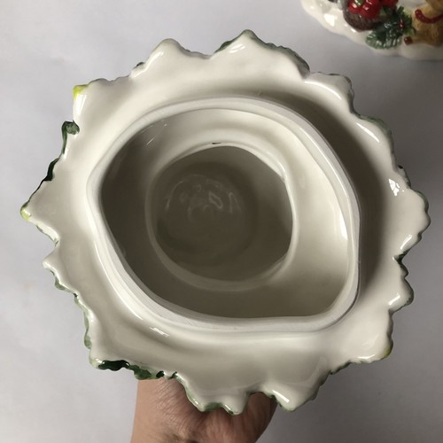 Home Interiors Better Homes And Gardens Snowman / Snow Woman Cookie Jar  77025