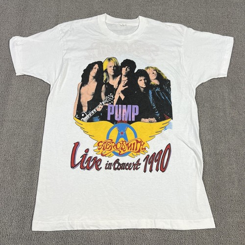 エアロスミス Aerosmith Pump Tour 1990 ツアー Tシャツ Pump World Tour 1990 T-Shirt - Aerosmith Official Store