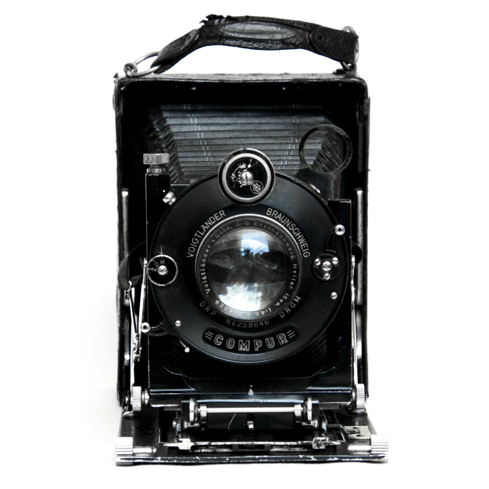 ★希少品 Voigtlander Bergheil Heliar4.5/15cm 1920s Voigtlander Bergheil Camera with HELIAR LENS 15cm