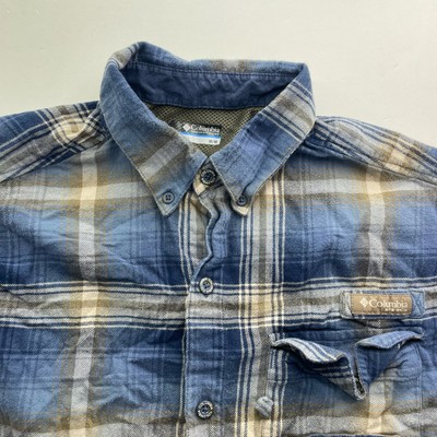 Columbia Men's Medium Multi-Color Long Sleeve Button-Down Shirt