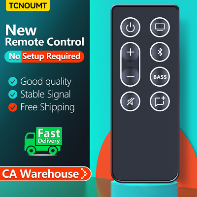 For Bose TV Speaker Remote Control IR 8 Buttons for Bose SOLO Speakers (842246)