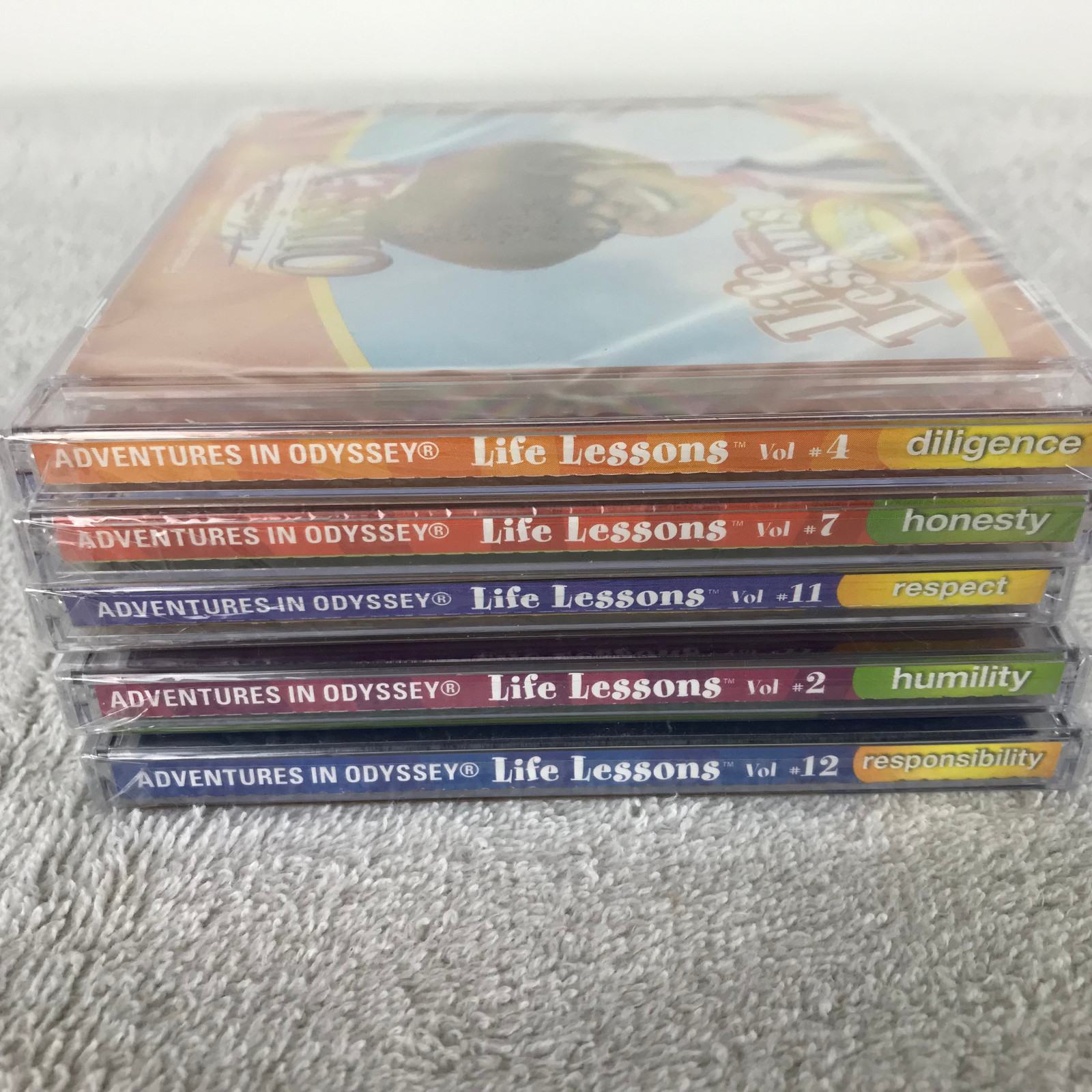 5 CD Life Lessons Adventures in Odyssey Respect Honesty Responsibility Humility