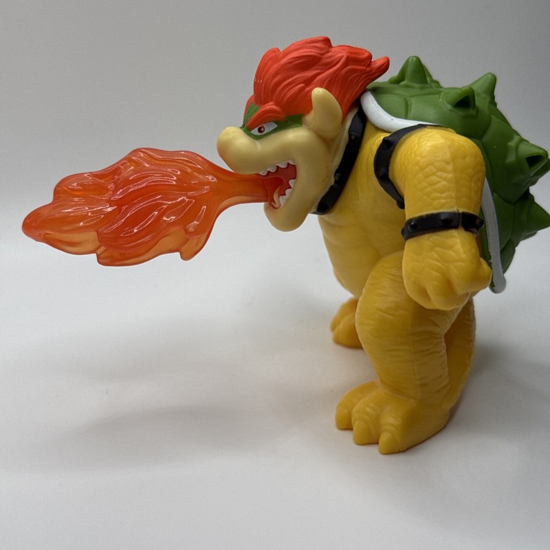 Super Mario Bros Bowser Fire Breathing Action Figure McDonalds Toy