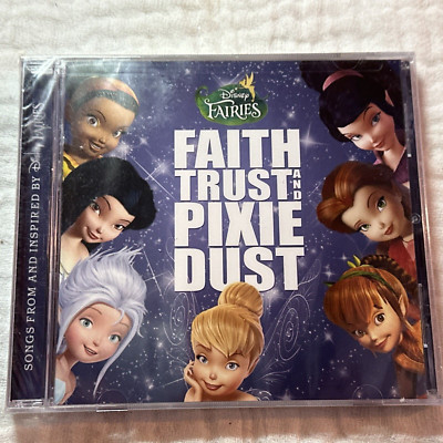 Disney Fairies: Faith, Trust and Pixie Dust NEW SEALED CRACK ON BACK OF CASE