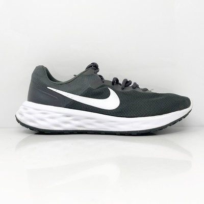 

Nike Mens Revolution 6 DC3728-004 Серые кроссовки для бега, размер 11, Серый, Revolution 6