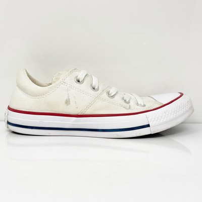 

Converse Womens CT All Star Madison 563509F Белые повседневные кроссовки, размер 6, Белый, Chuck Taylor All Star Madison