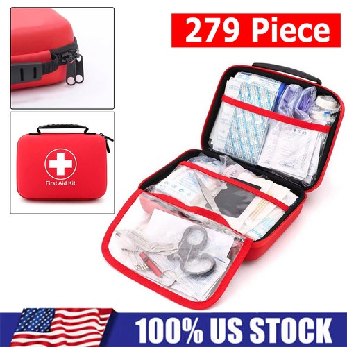 279 Piece First Aid Kit Emergency Kit Medical Kit For Hiking