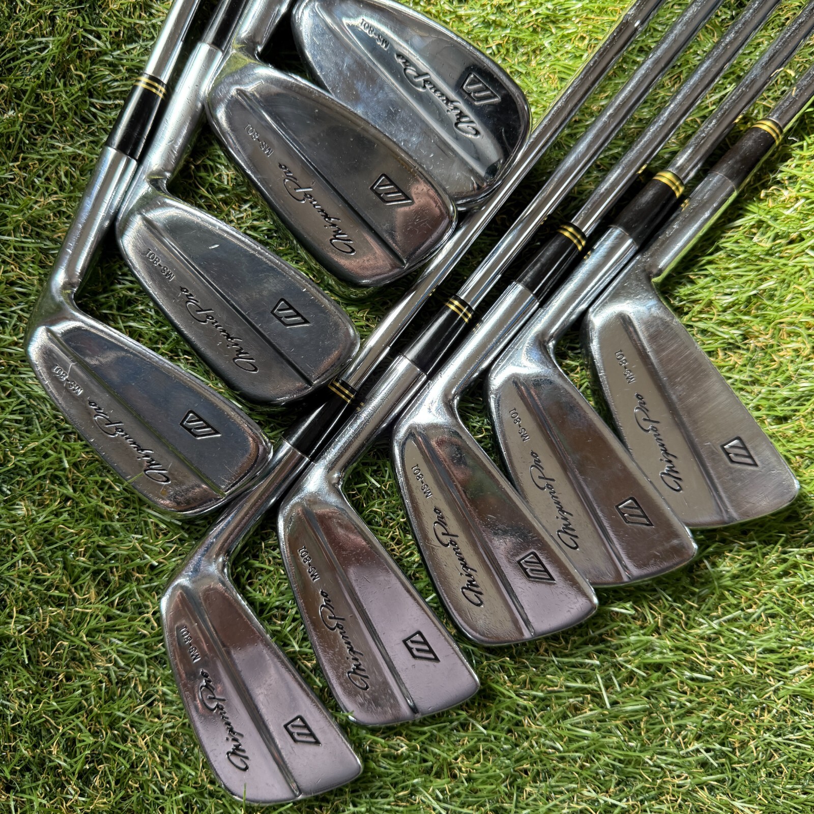 Mizuno Pro MS-801 Iron Set 3-9 Pw Sw 9pc RH Precision FCM Mizuno Pro MS-801 Iron Set 3-9 Pw Sw 9pc RH Precision FCM