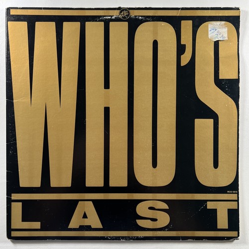 THE WHO  レコード　MCA Records THE WHO レコード MCA Records The Who “Who's Last” 2LP/MCA