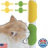 4-Pack Silicone Cat Scratcher and Massager – Adjustable Pet Scratch Pads for Furniture Legs and Corners, Soft and Flexible Silicone for Cats and Dogs (4PCS (2 Yellow + 2 Green))