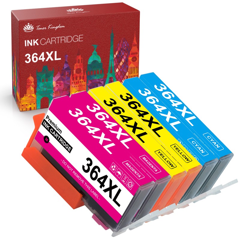 Farbe Drucker Patronen FÃ¼R 364 Xl Photosmart 5510 5514 5515 5520 5522 5524 6510
