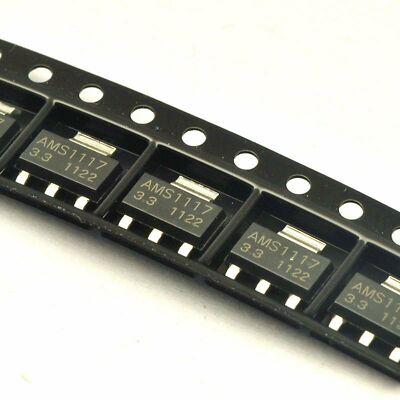 10pcs AMS1117-3.3 LM1117 L1117 3.3V 1A SOT-223 Voltage Regulator NEW FREE SHIP