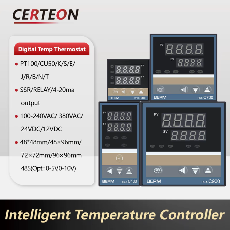 ​REX-C100/REX-C400/REX-C700/REX-C900 Intelligent PID Temperature Controllers Uni