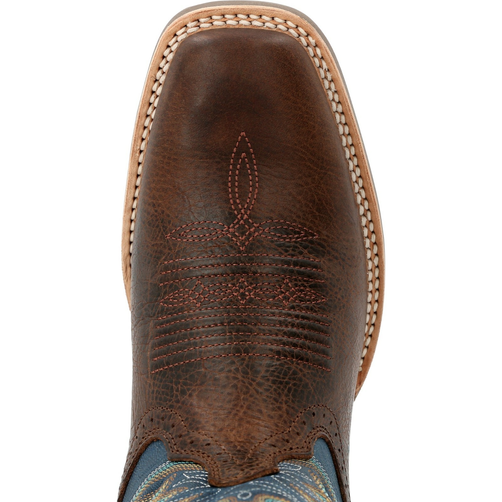 Pre-owned Durango Boots Durango® Rebel Pro™ Hickory & Denim Western Boots Ddb0356 - All Sizes - In Brown And Blue