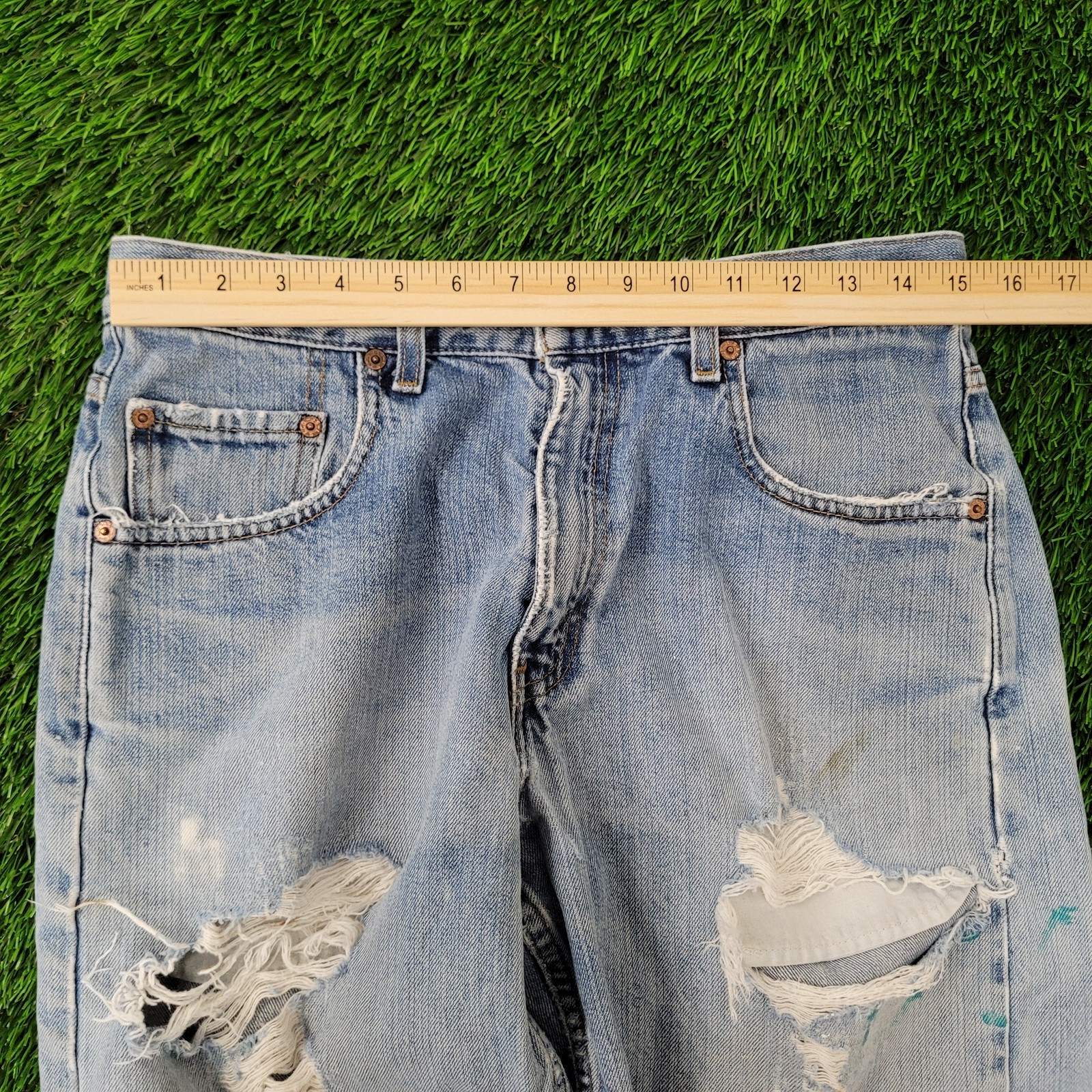 Vintage LEVIS 569 Distressed Jorts Shorts 30x12 Baggy USA | eBay Vintage LEVIS 569 Distressed Jorts Shorts 30x12 Baggy USA | eBay