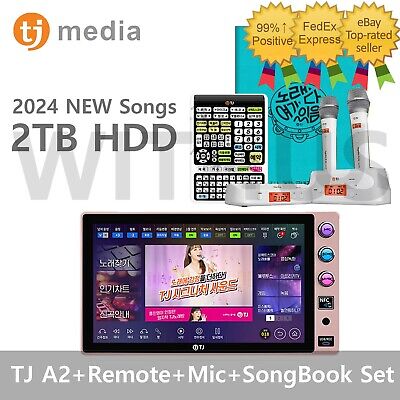 TJ Taijin Media A2 21.5'' Touch Screen Karaoke Machine + Wireless Mic + Remote