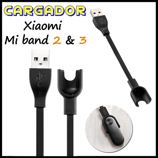 Cable Cargador para Xiaomi Mi Band 2 / 3 USB