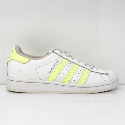 Adidas Womens Superstar FX6090 Белая повседневная обувь Кроссовки Размер 9