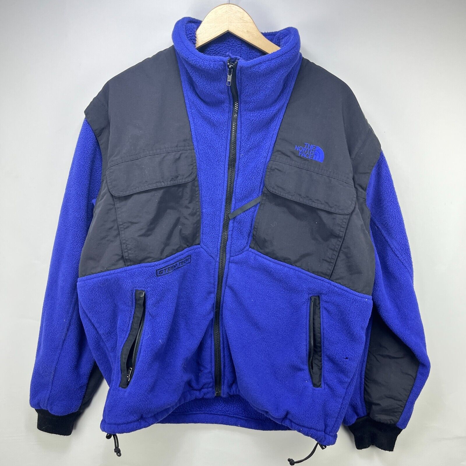 Vintage 90s The North Face TNF Steep Tech Fleece Zip Up Vintage 90s The North Face TNF Steep Tech Fleece Zip Up