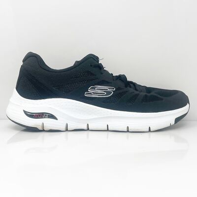

Skechers Mens Arch Fit Charge Back 232042 Черные кроссовки для бега Размер 9.5, Черный, Arch Fit Charge Back