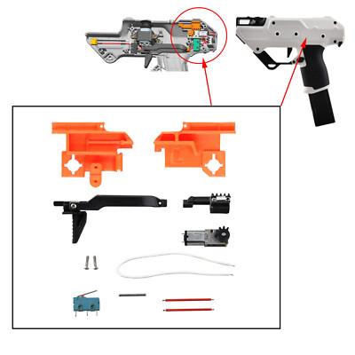 Worker MOD Nightingale Blaster Full Auto Pusher Kit Foam Dart Modify Toy