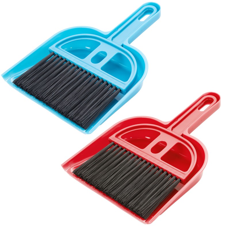 2x Kehrset Kehrgarnitur Kehrschaufel Kehrbesen Kehrblech Handfeger Tisch Besen