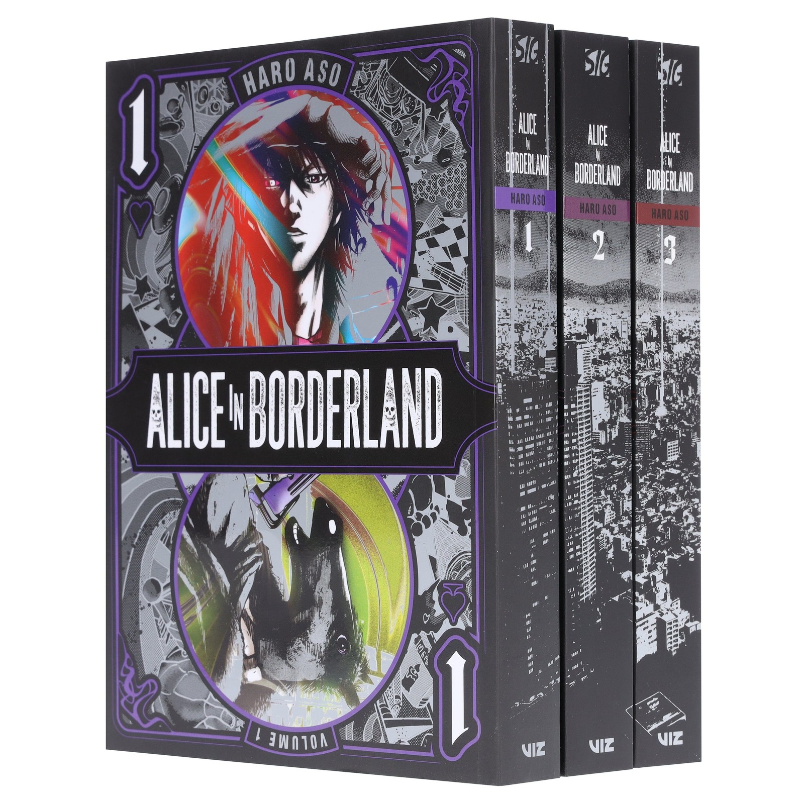 Alice in Borderland (Vol. 1-3) by Haro Aso 3 Books Manga Set - PB