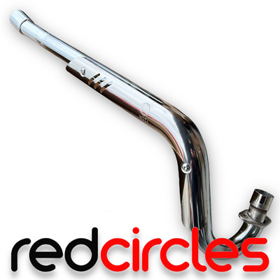 38mm CRF70 SIZE PIT BIKE EXHAUST FRONT PIPE fit BIGGER 125cc 140c 160cc PITBIKE